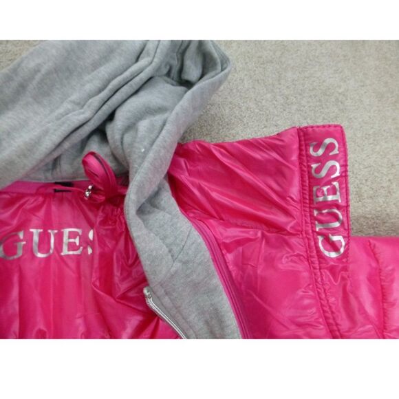 GUESS Packable Hooded and Quilted Puffer Jacket - Picture 12 of 16